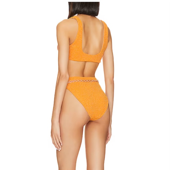 Maiyo Melody Bikini Set in Orange, Size: M/L - Picture 3 of 9